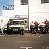 Lymington again - with Bill's Land Rover