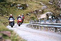 Applecross Pass in Scotland